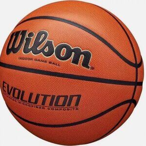 WILSON Men's Evolution Game Basketball Compsite materials and Regular Size19 P